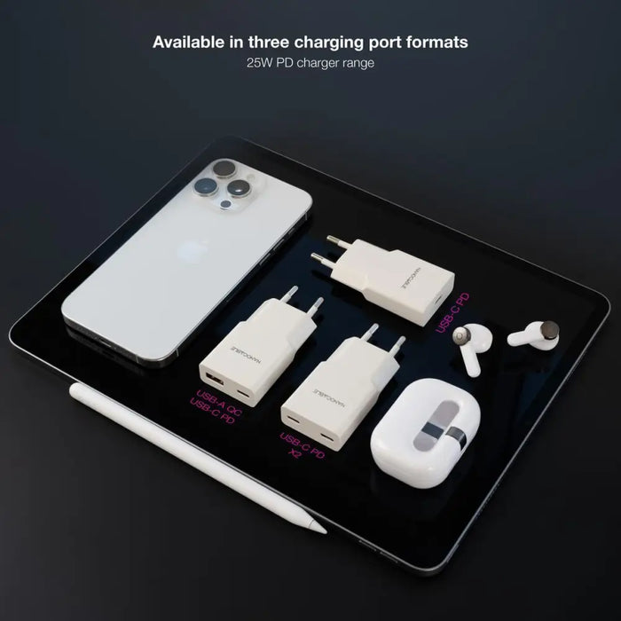 Зарядно за стена NANOCABLE 10.10.2028 Бял 30 W