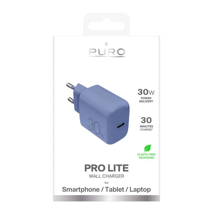 Зарядно за стена Puro ’PRO LITE’ 1xUSB-C 30W