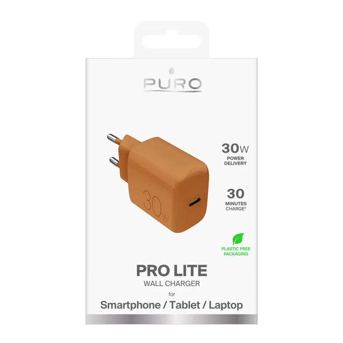Зарядно за стена Puro ’PRO LITE’ 1xUSB-C 30W
