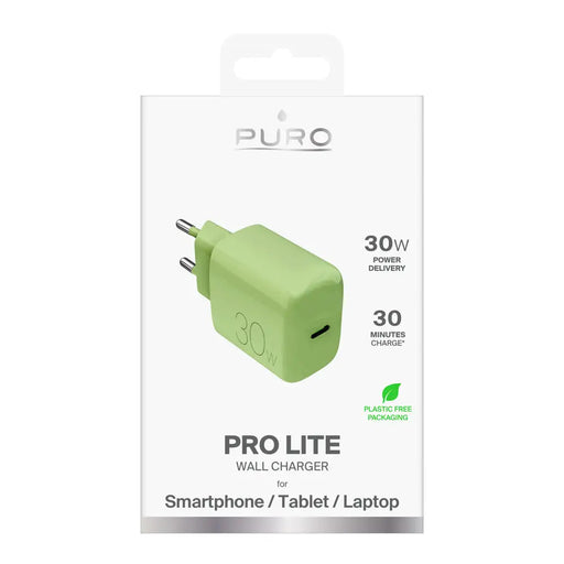 Зарядно за стена Puro ’PRO LITE’ 1xUSB-C 30W