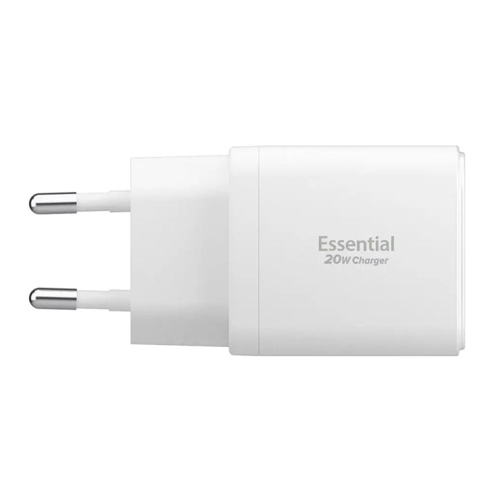 Зарядно за стена Spigen Essential EE202EU 20W - бяло