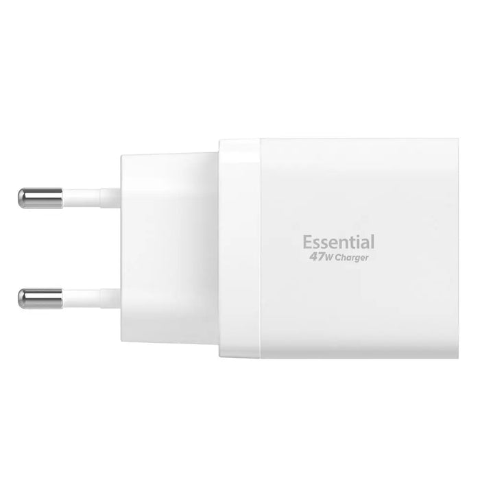 Зарядно за стена Spigen Essential EE472EU с 2 порта USC-C