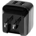 Зарядно за стена Startech USB2PACBK Черен