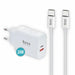 Зарядно за стена TM Electron 20 W USB-C (1 броя)