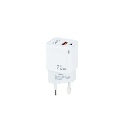 Зарядно за стена TooQ Бял 20 W