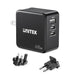 Зарядно за стена Unitek P1117B Черен 65 W (1 броя)