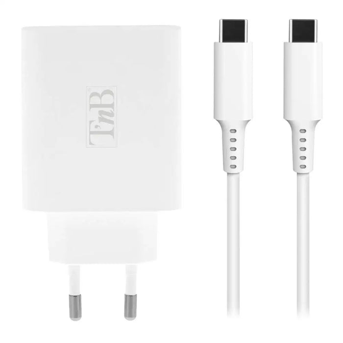 Зарядно за стена + USB-C кабел T’NB CHNBTINY65 65 W