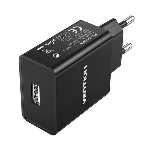 Зарядно за стена Vention WML-CH07-EU-B 12 W Черен