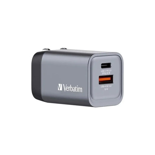 Зарядно за стена Verbatim 32200 35 W Сив Черен/Сив (1 броя)