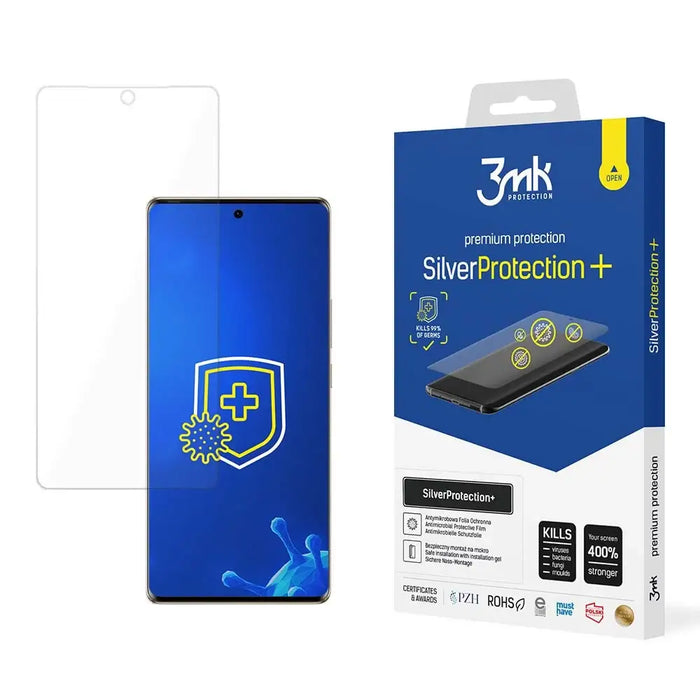 Защитно фолио 3mk SilverProtection + за Tecno Spark 20 Pro