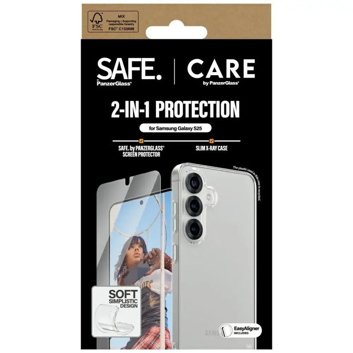 Защитен комплект CARE by PanzerGlass Fashion 2in1 Case