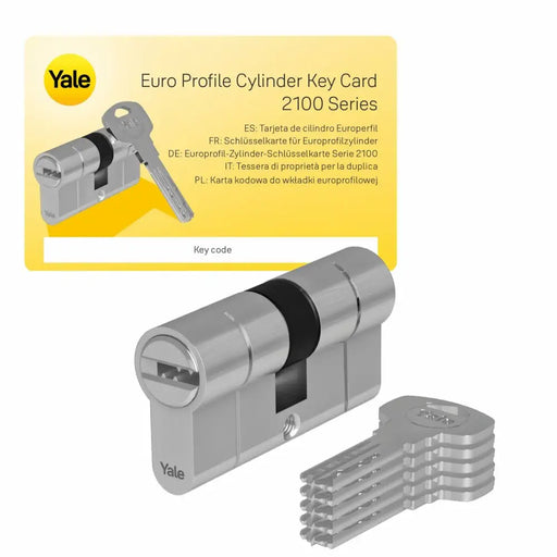 Защитен цилиндър Yale 30 x 40 mm Месинг