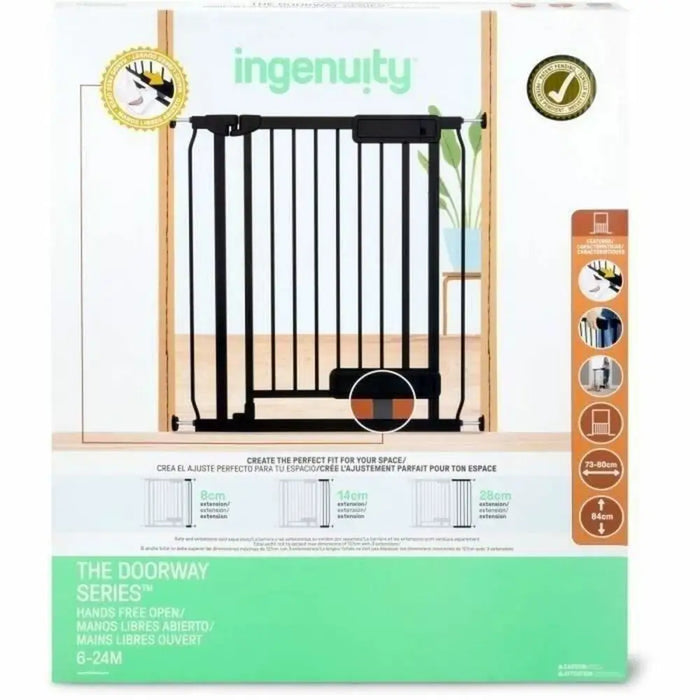 Защитна бариера Ingenuity Черен 73-80 cm