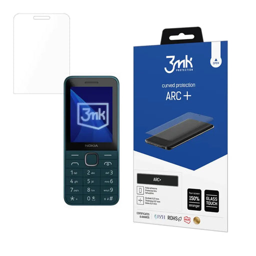Защитно фолио 3mk ARC + за Nokia 225 4G (2024)
