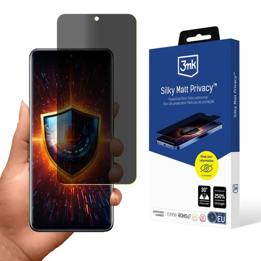 Защитно фолио Privacy Matte 3mk Silky Matt Privacy