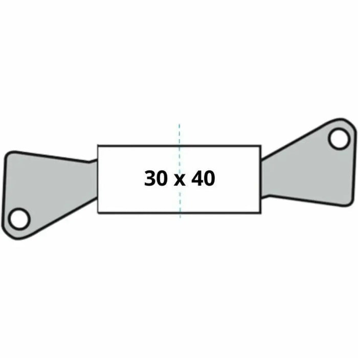 Защитен цилиндър Yale 30 x 40 mm Месинг
