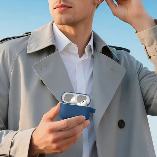 Защитен калъф AmazingThing Glamour за AirPods Pro 3 - син