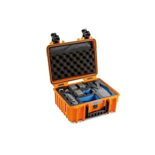 Защитен куфар B&W 3000 за Mavic 2 цвят оранжев