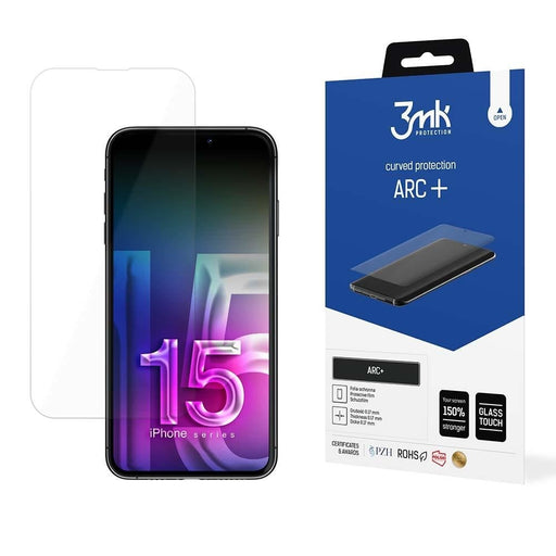 Защитно фолио 3mk ARC+ за Apple iPhone 15