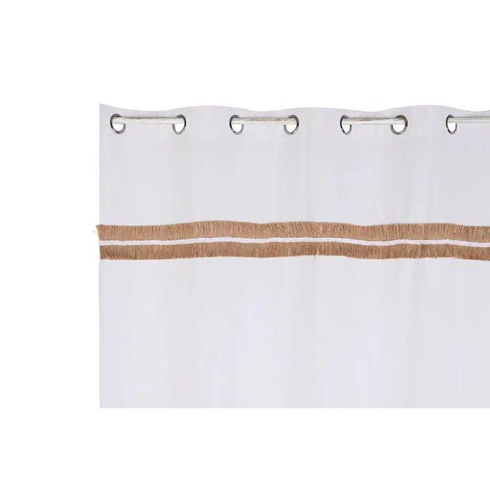 Завеса Home ESPRIT Бял Естествен 140 x 260 x 260 cm