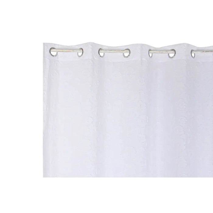 Завеса Home ESPRIT Бял 140 x 260 x 260 cm Бродерия