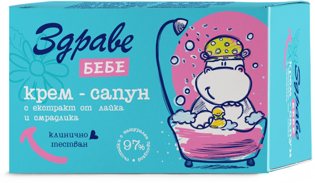 Крем-сапун, лайка и смрадлика, 75 g