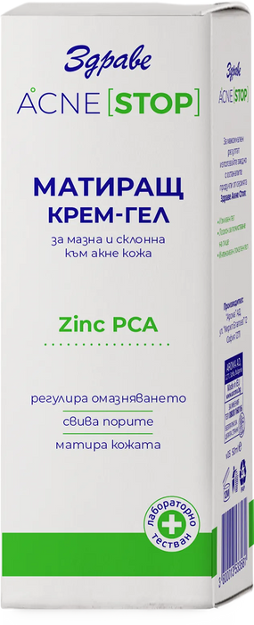 Матиращ крем-гел Акне Стоп, 50 ml