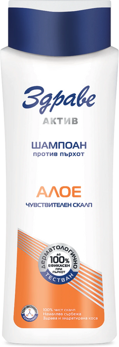 Шампоан за коса против пърхот с алое, 390 ml