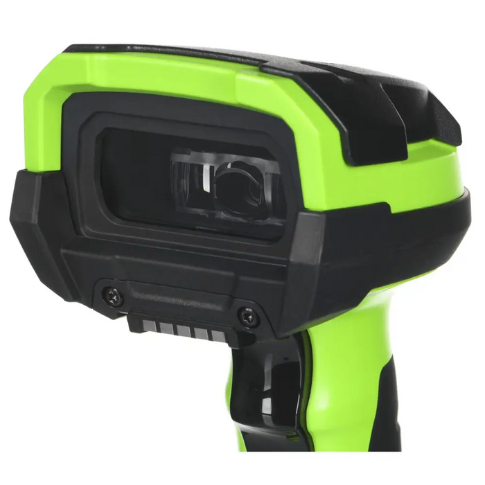 Zebra LI3678-SR Ръчен баркод четец 1D Черен Зелен
