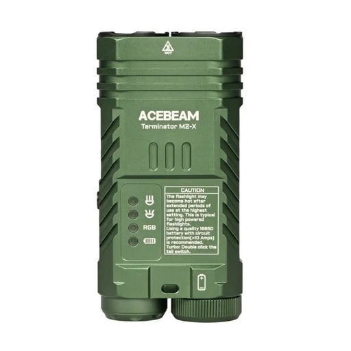 Зелен фенер AceBeam M2-X