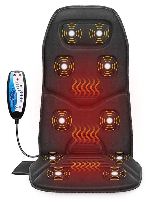 Масажираща седалка Zenet - Zet-814, 3 степени, черна