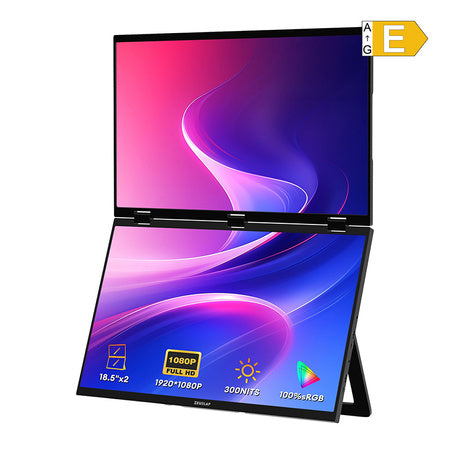 ZEUSLAP Z18W Двоен 18-инчов преносим монитор