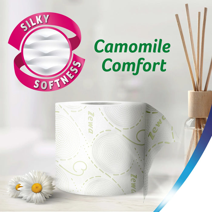 Тоалетна хартия Deluxe Camomile, 3-пластова, 16 бр
