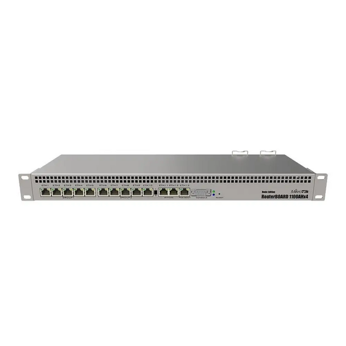 Жичен рутер Mikrotik RB1100AHx4 Dude Edition Silver