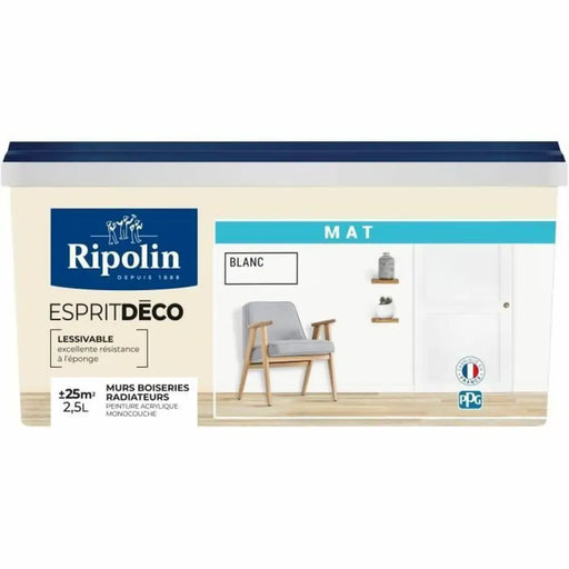Живопис Ripolin Бял 2,5 L