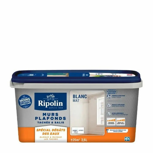 Живопис Ripolin Бял 4 кг 20 kg 750 ml 4 L