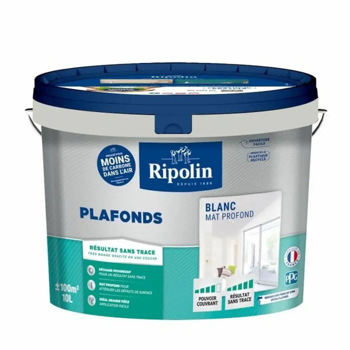Живопис Ripolin Бял матов 10 L