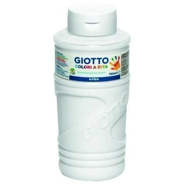 Живопис с Пръсти Giotto Бял 750 ml (6 броя)