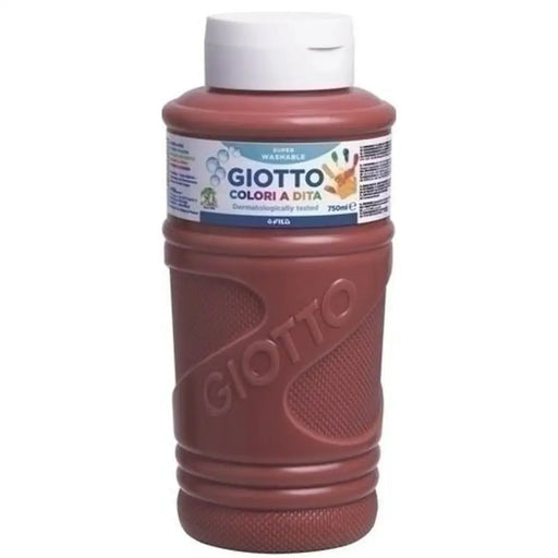 Живопис с Пръсти Giotto Кафяв 750 ml (6 броя)