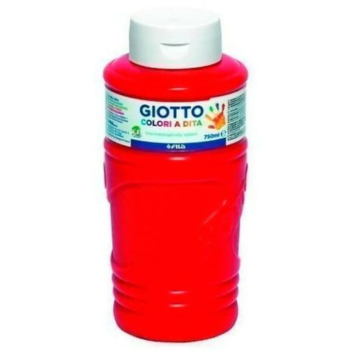 Живопис с Пръсти Giotto Червен 750 ml (6 броя)