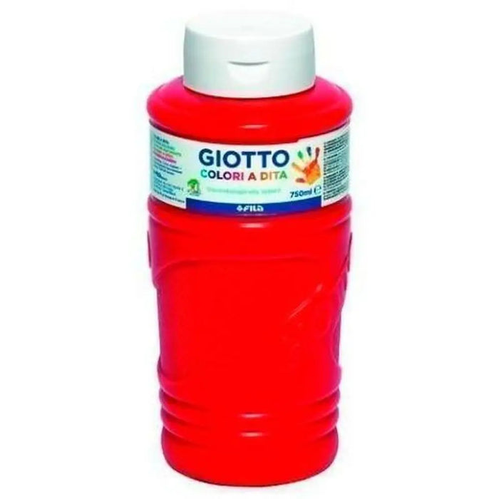 Живопис с Пръсти Giotto Червен 750 ml (6 броя)