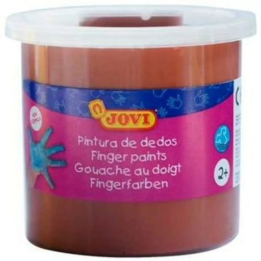 Живопис с Пръсти Jovi Живопис с Пръсти Кафяв 5 Части 125 ml