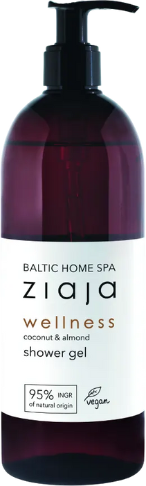 Душ гел с кокос и бадем Baltic Home Spa Wellness, 500 ml