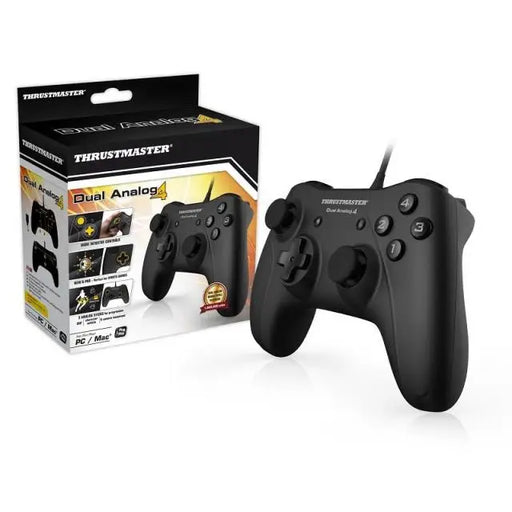 Жичен геймпад Thrustmaster Dual Analog 4 за PC Черен
