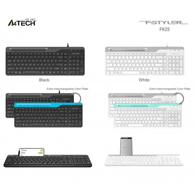 Жична клавиатура A4tech Fstyler FK25
