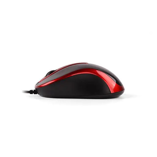 Жична мишка A4Tech N-360 1200 DPI Черен/Червен