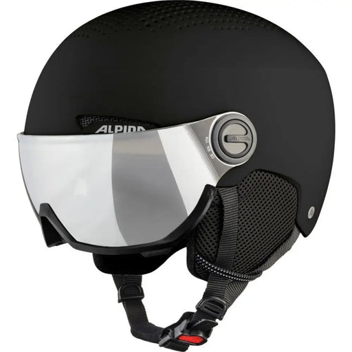 ЗИМНА КАСКА ALPINA ARBER VISOR Q LITE BLACK MATT 54-58