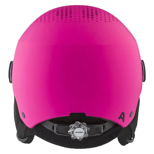 Зимна каска Alpina Zupo Visor Q-Lite Pink Matt 51-55