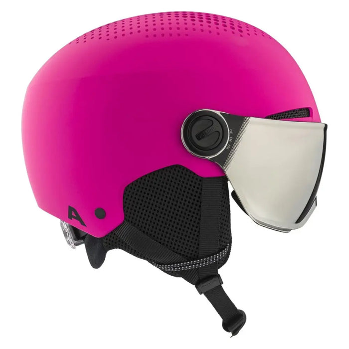 Зимна каска Alpina Zupo Visor Q-Lite Pink Matt 51-55