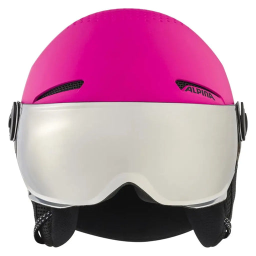 Зимна каска Alpina Zupo Visor Q-Lite Pink Matt 51-55